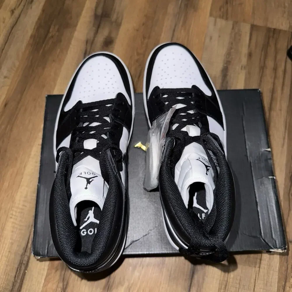 Air Jordan 1 High Golf Panda White Black DQ0660-101 Size 11.5